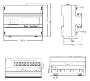 E737 Dimension n Sealing Points