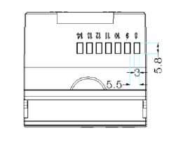 EM418 Smart Electric Energy Meter - Dimension 2