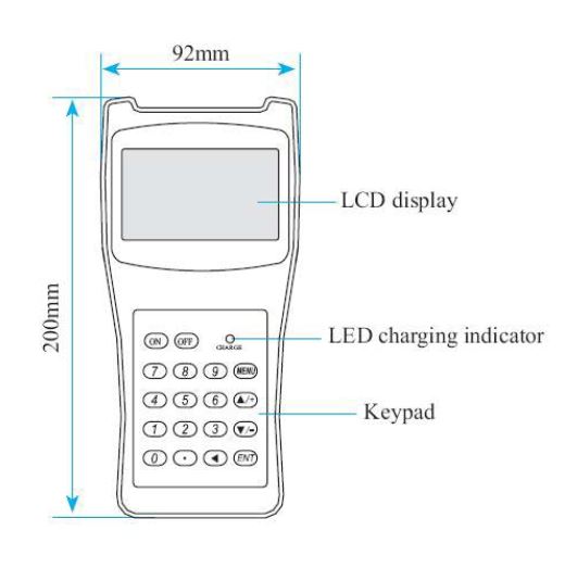 TDS-100H Ultrasonic Handheld Flow Meter