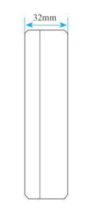 TDS-100H Ultrasonic Handheld Flow Meter - side view