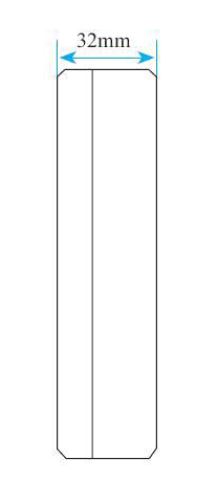 TDS-100H Ultrasonic Handheld Flow Meter - side view