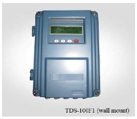 TDS-100F Wall Mount Ultrasonic Flow Meter